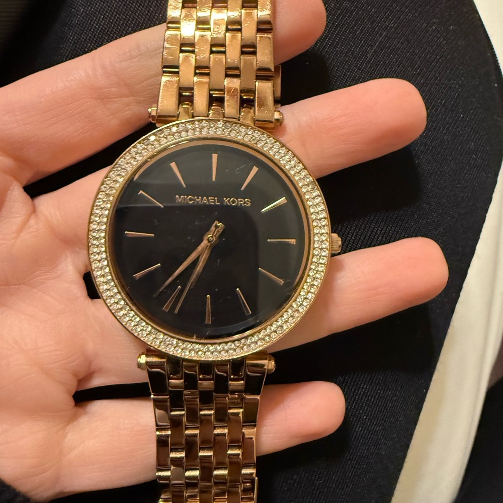 Michael Kors Rose Gold Stainless Steel Watch
